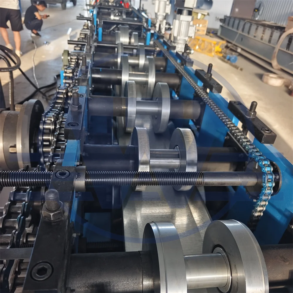 Manufacture Multi Size Quick Interchangeable Steel Frame C Z Purlin Roll Forming Machine U Channel Making Machine