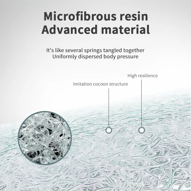 Высокополимерный материал poe Подушка 4d воздушное волокно удобная и дышащая подушка из полиэстера
