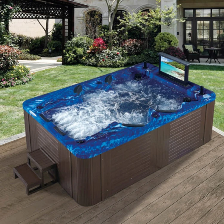 2022 new arrival fashion x massage outdoor spa for spa tubs