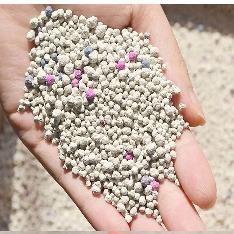 Mineral Bentonite Cat Litter Irregular Bentonite Cat Litter Granular Bentonite Cat Litter