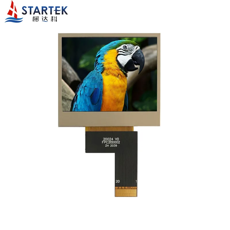 2 inch 480*360 ST7701S 2-lane MIPI interface Lcd display 2 inch screen