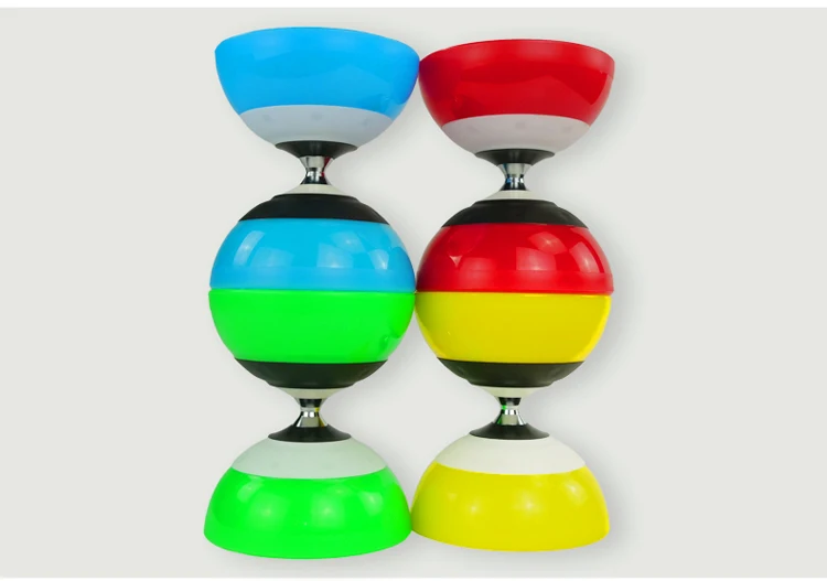 
newest frosted edge TPU 3 bearing diabolo chinese yoyo 