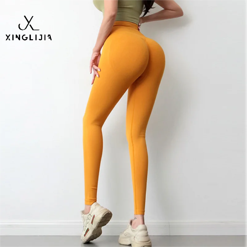 Брюки для фитнеса с высокой талией