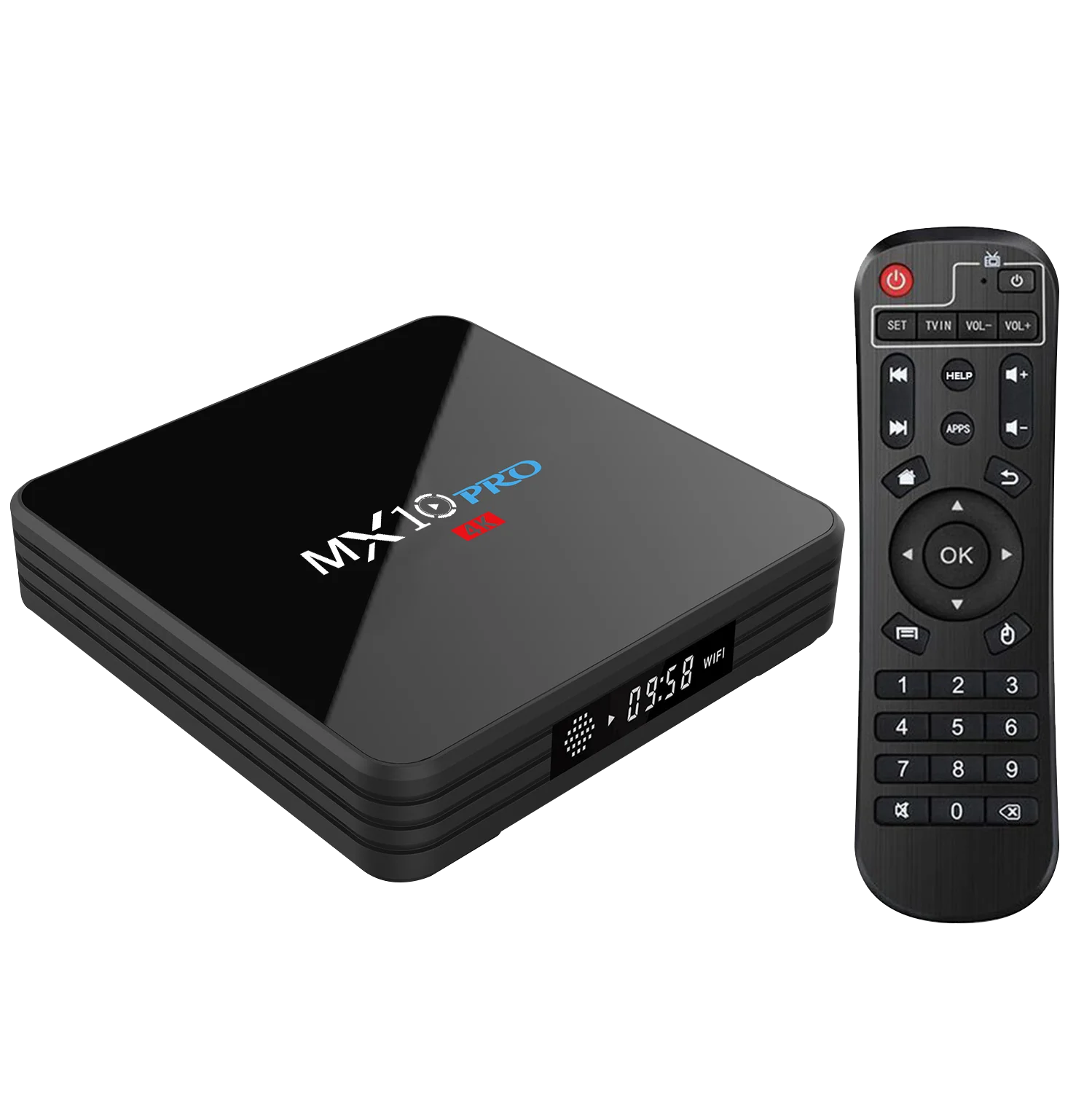 Wholesale Tv Set Top Box MX10 Pro  RK3318 4GB/32GB Android9.0  HD 4K media player Smart tv box