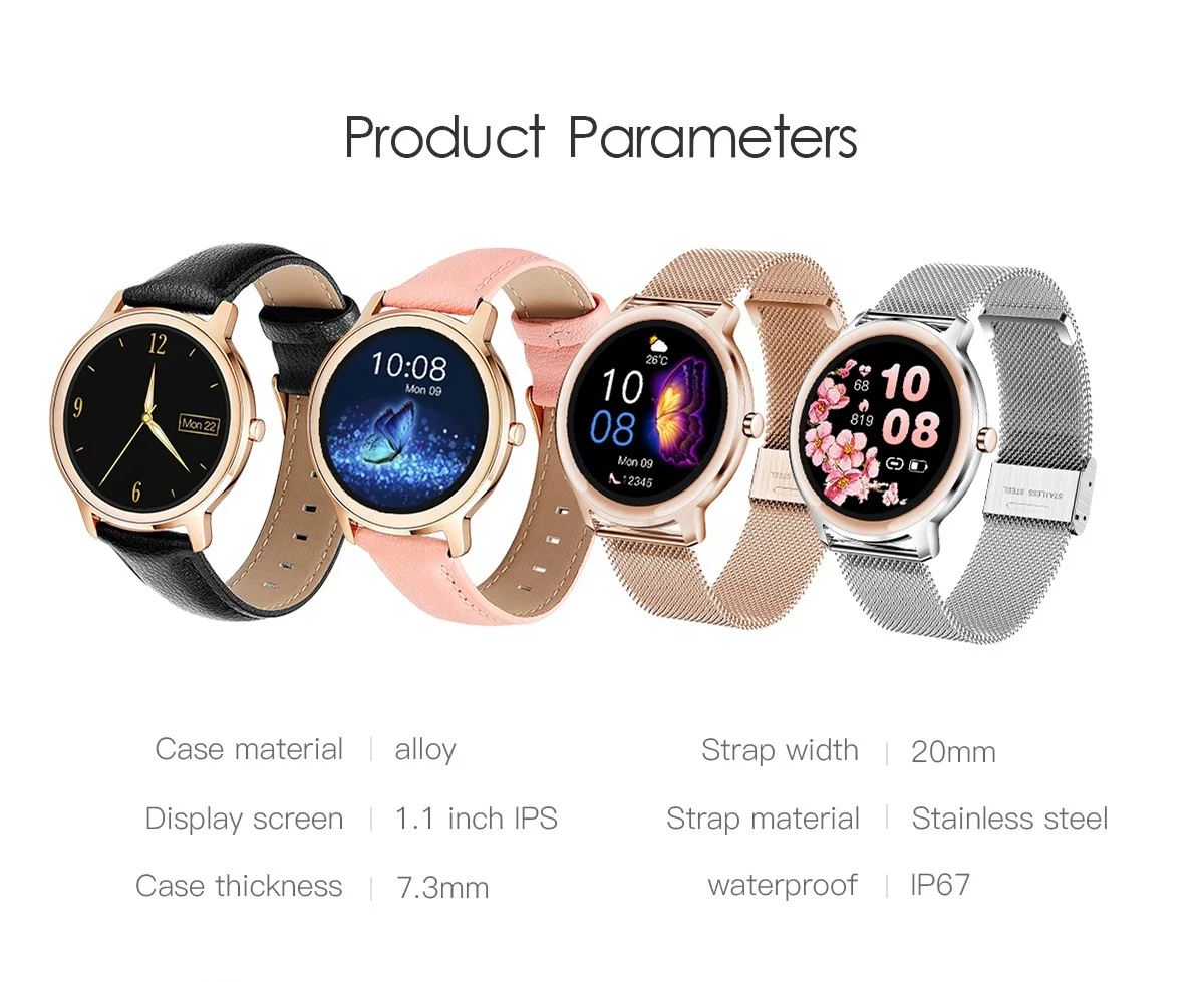 R18 Full Screen1.09 inch Waterproof Smart Watch Blood Pressure Heart Rate Sleep Monitoring Sport Fitness Tracker Bracelet