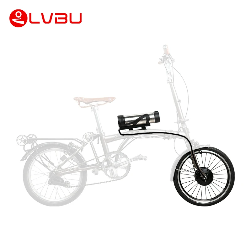LVBU best bike electric front wheel motor kit price 16 inch ebike conversion kit for folding bikes in UK