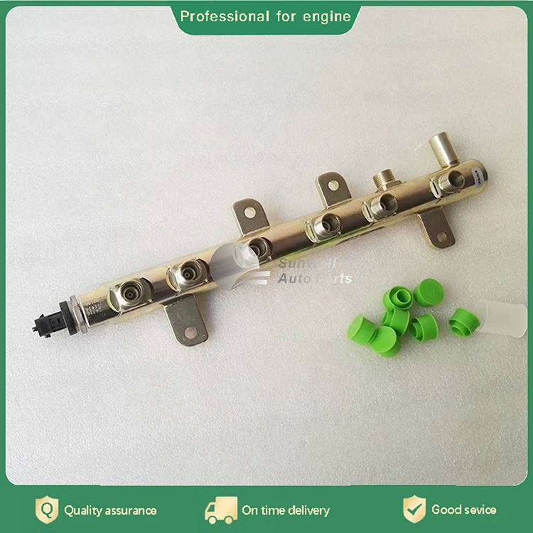 Wholesale Original ISBE/QSB6.7 Diesel Engine Parts Injector Common Rail Fuel Manifold 3977530