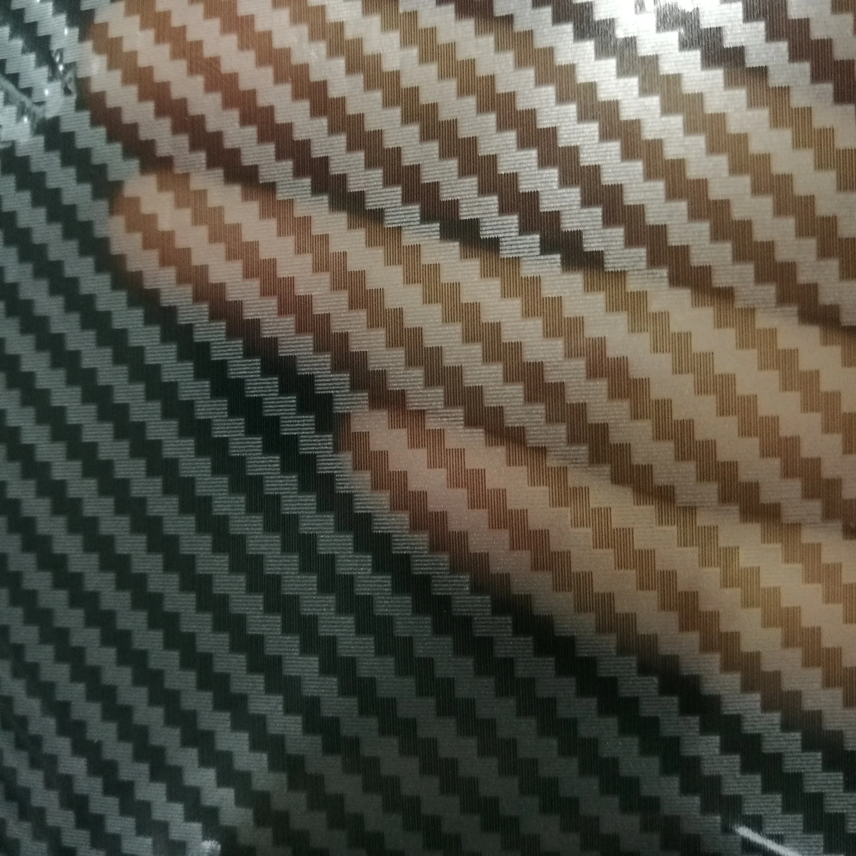 50cm real carbon fiber water transfer printing hydrographic cubic film for hydro dip aqua print