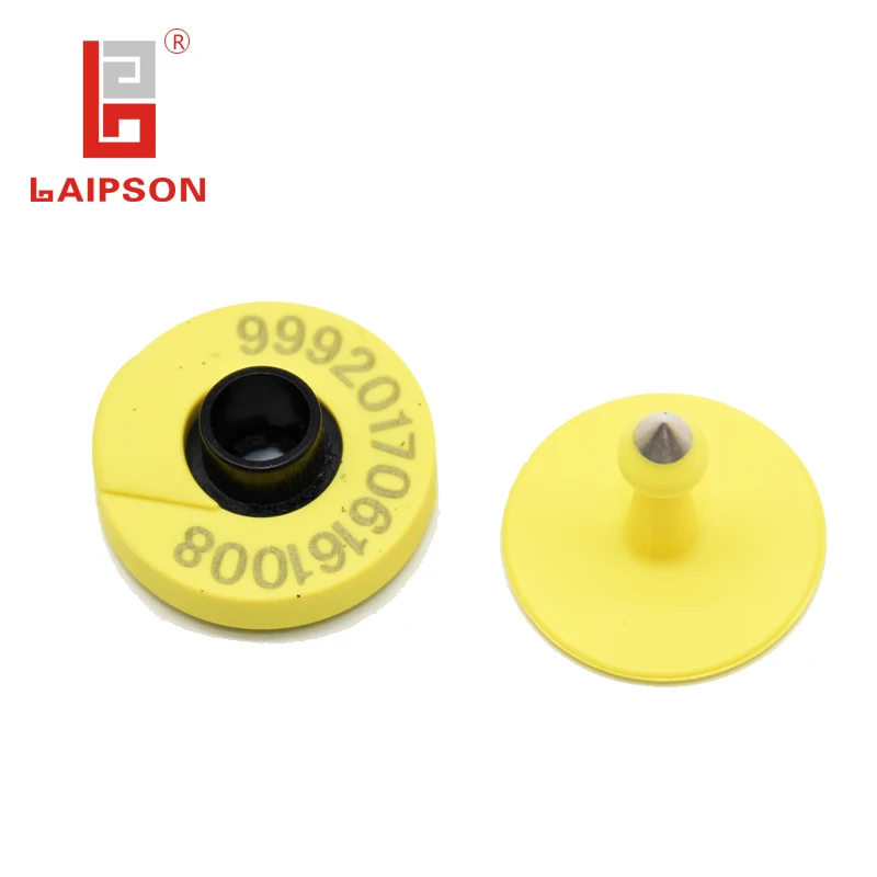 1342.khz Button EarTag HDX /FDX RFID Cattle Ear Tags