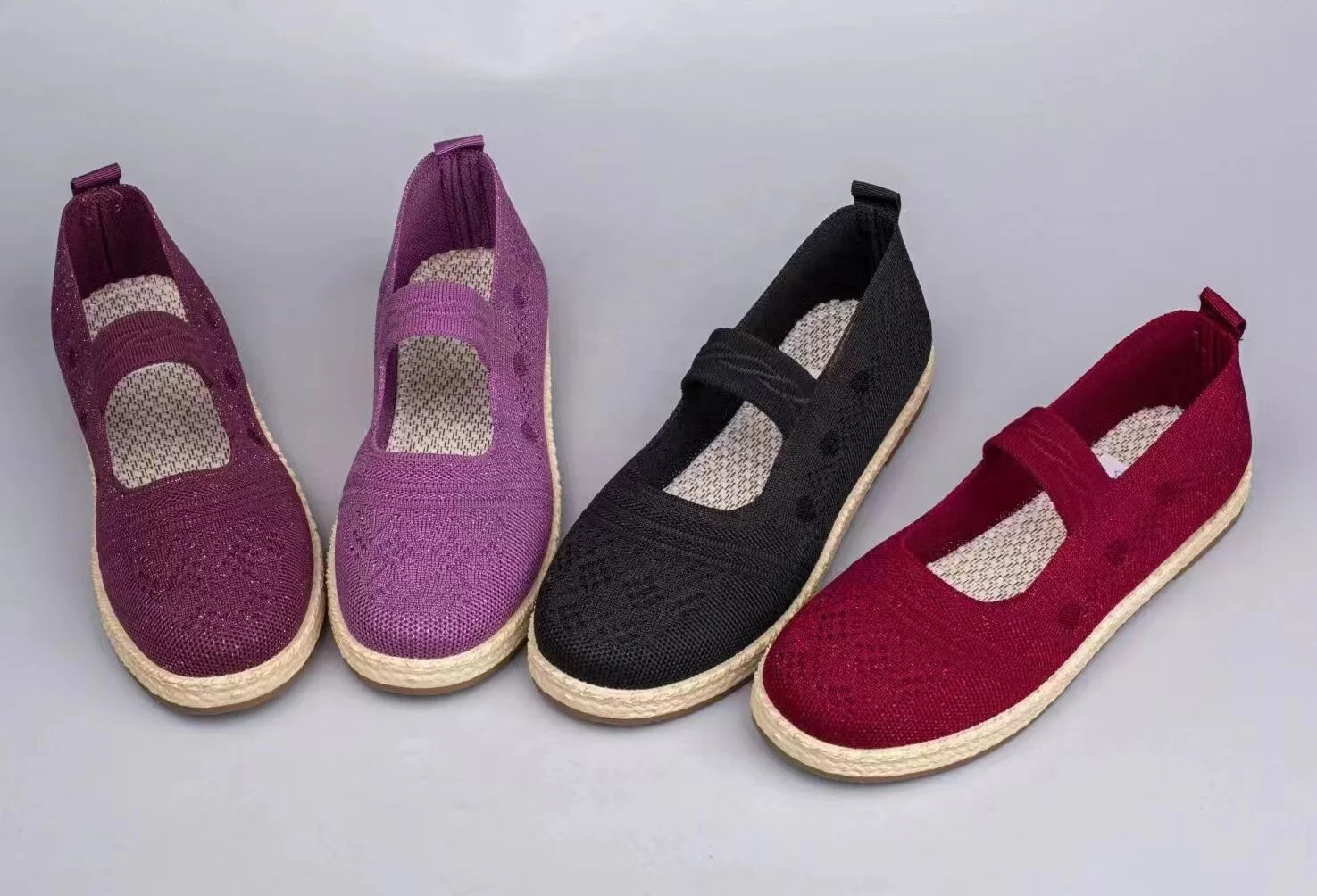 New Trend Flat Shoes Breathable Floral Sneakers Classic Casual Shoes for Ladies Women