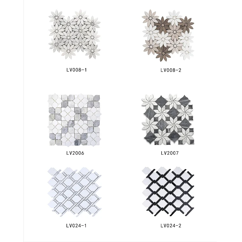 Nature Stone 300*320mm White Grey Marble Mediterranean Interior Wall Decor Hotels Porcelain Travertine Granite Slate Metal