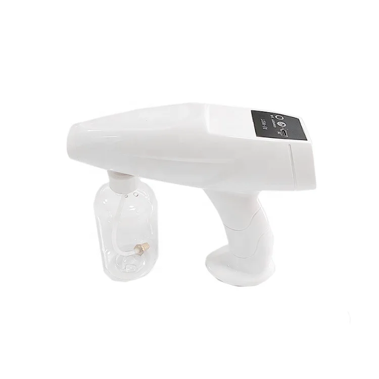 
Portable Nano Air Disinfection Spray Gun, Blue Ray Nano Spray Gun, Rechargeable Wireless Nano Gun Sprayer 