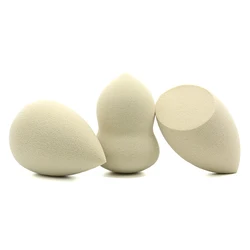 Reusable Waterdrop Tea Leaves Makeup Sponge Made of Readily Biodegradable Substances Plant Ingredients makeup sponges