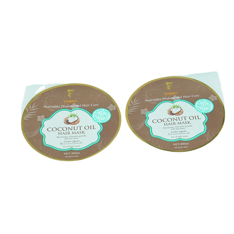 Custom Logo Sticker, Custom Printed Waterproof Synthetic Paper Adhesive Round Logo Sticker