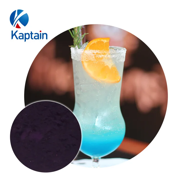 high quality edible food coloring powder Kosher Certificate Brilliant Blue Pigments 500G/Canister FD&C Blue 1 soap coloring