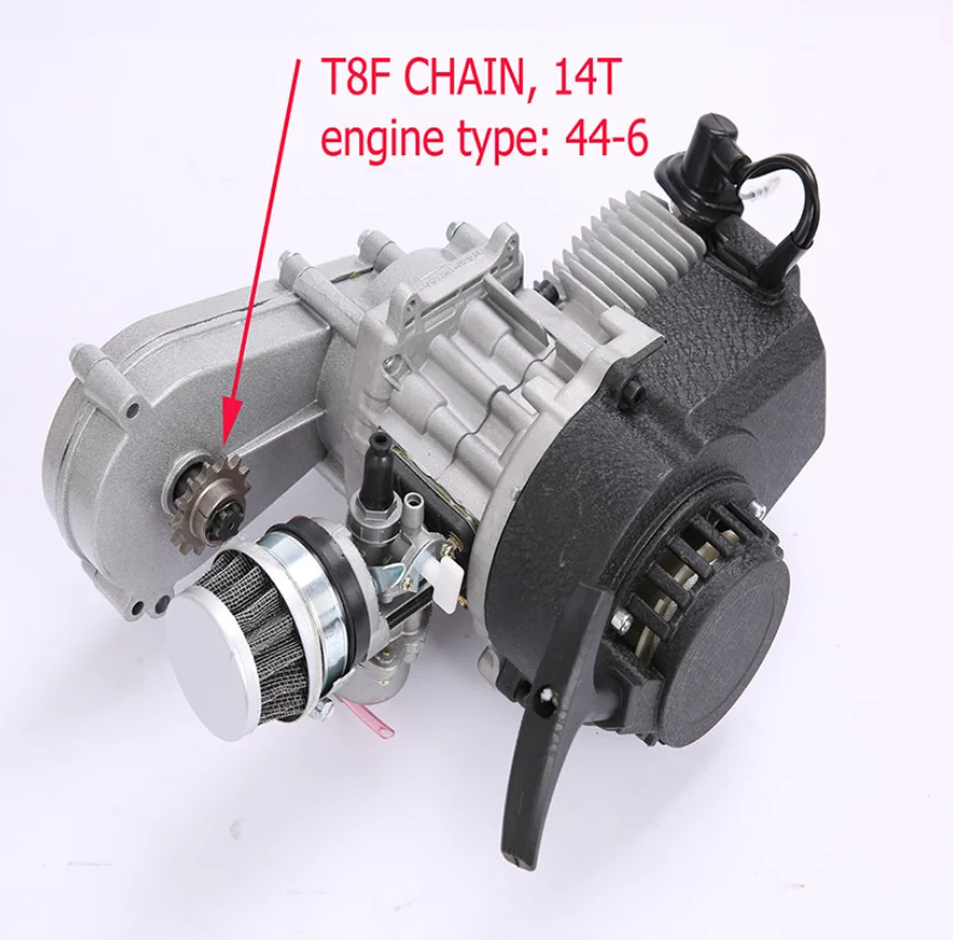 Wholesale Price 300MM Engine Motorcycle Water Cooled 49cc Engine Assembly