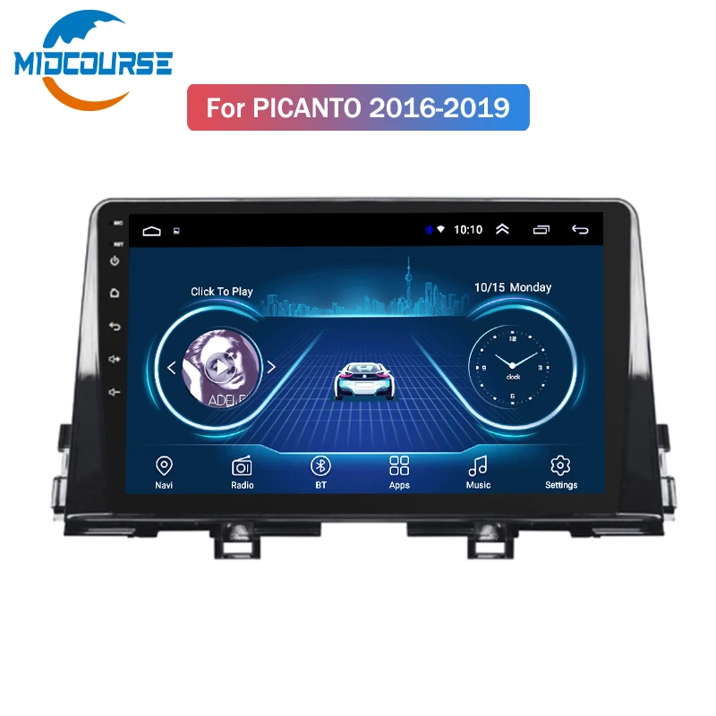 Android 10 For KIA PICANTO Morning 2016 2017 2018 2019 Multimedia Stereo Car DVD Player Navigation GPS Radio(99129ac8)