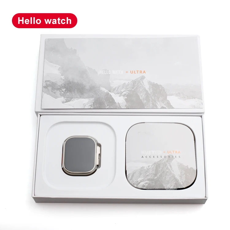 Новинка 2023, часы Hello Watch 2 H11 ультра модернизированные 1 ГБ серии 8 оригинальные S8 Pro 49 мм Ip68 reloj спортивные Смарт-часы H11 Ultra +