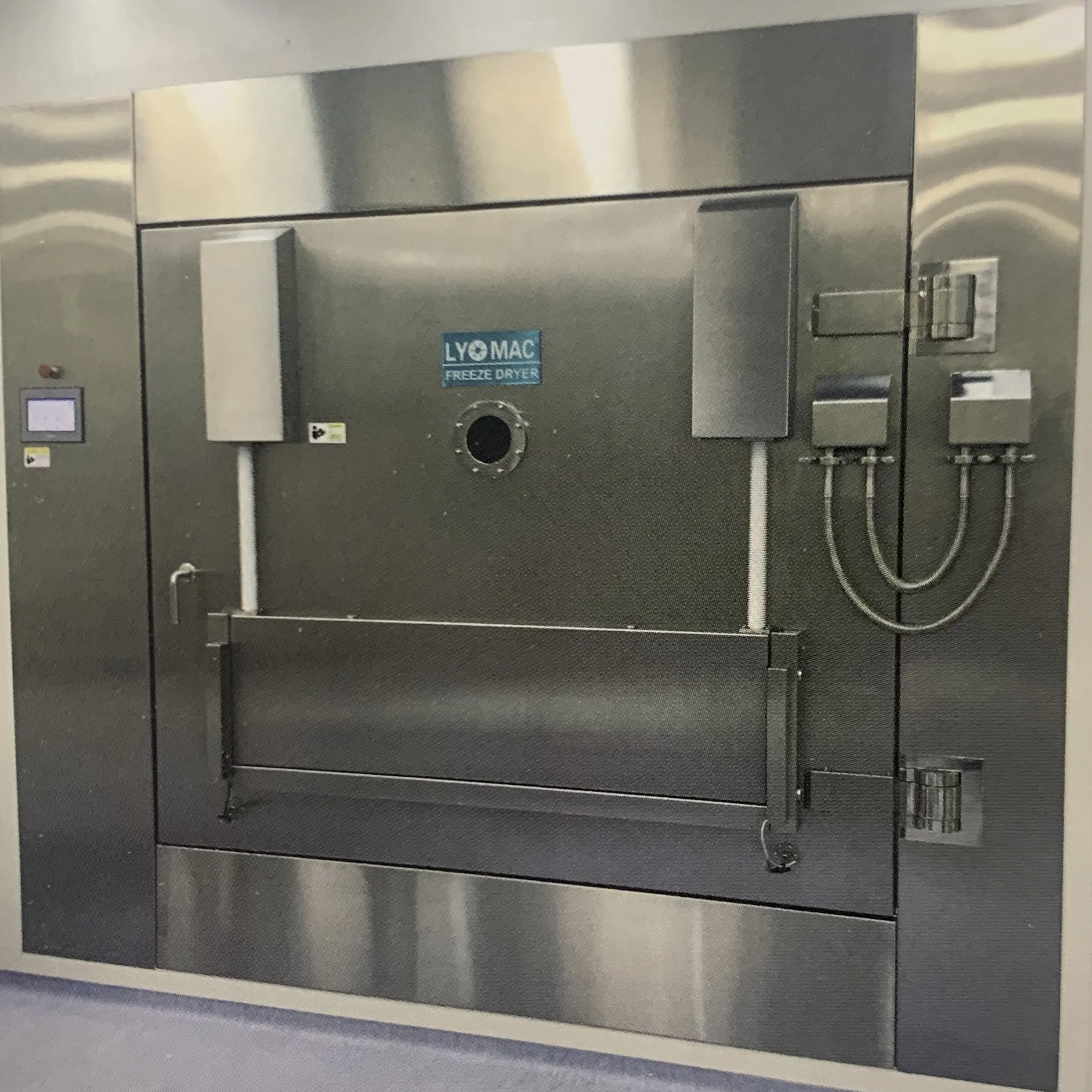 Vial lyophilization machine PCR lyophilizer Freeze Dry machine