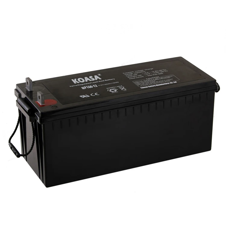 Surging Power KOASA 12V160AH NP160-12AQ Lead Acid Battery AGM Battery For Farm power