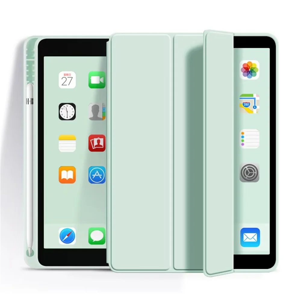 Многофункциональный Чехол-Обложка для iPad 7-го 8-го и 9-го поколения 10 2 дюймов 2019 2020 2021 версии