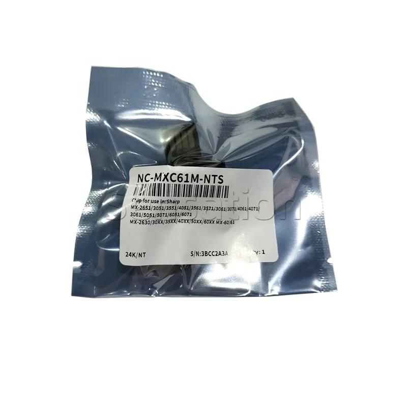 Premium Quality MX-60 MX-61 Color Toner Cartridge Reset Chip For Sharp MX-3050 3070 3550 4050 4070 5050 5070 Copier Parts