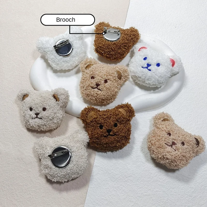 Wholesale Cute Plush Key Chain Stuffed Bear Teddy Bear Decorative Toy Day School Bag Pin Small Accessories