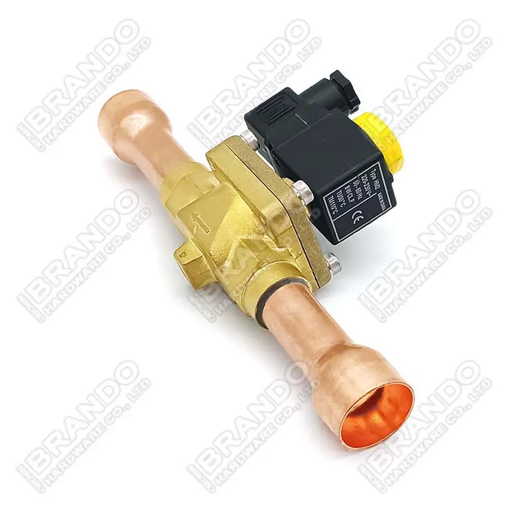 1-1/8' 1099/9 ODF Solder Brass Refrigeration Solenoid Valve For Air Condition 12V 24V 110V 220V DC AC
