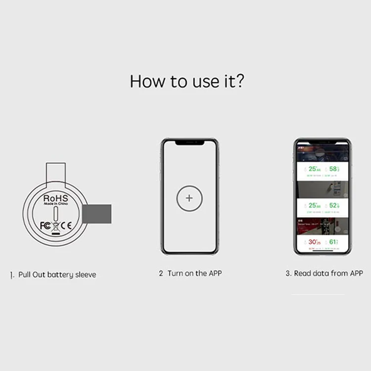 Humidity Controller Wifi Smart Temperature Alarm Sensor Thermom Tuya And Ultrasonic Humidifier Room Temperature& Humidity Sensor