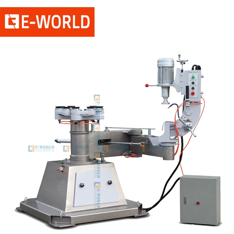 CNC glass beveling ground shape edging machinery glass edging polishing equipment/Glass inner outer shape edging machine