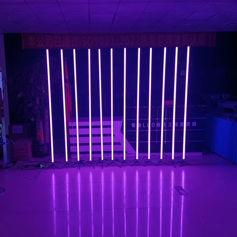 Programmable Full Color Addressable led pixel tube Smd5050 SPI Dmx Digital Pixel Led Linear Rgb Led aluminum Tube Light bar