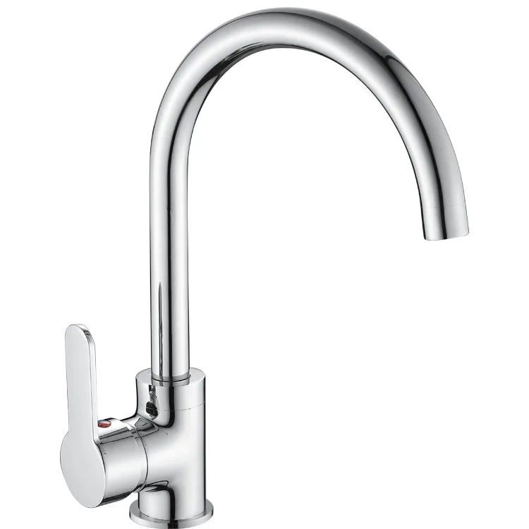 2024 New Design European Style Eeconomic Single Handle  round Kitchen Mixer Taps Faucet for Kitchen and Bathroom