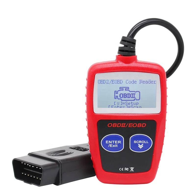 Red Colour 110.3x69.5 x20.2mm CAN BUS OBD2 Code Reader EOBD OBD II Diagnostic Tool Autel MS 309 PK OM121 AD310 MS300 Car OBD Box