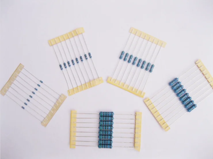 Metal film resistor 3W 1K 10K 100K 5% 1% bulk tape metal film resistor