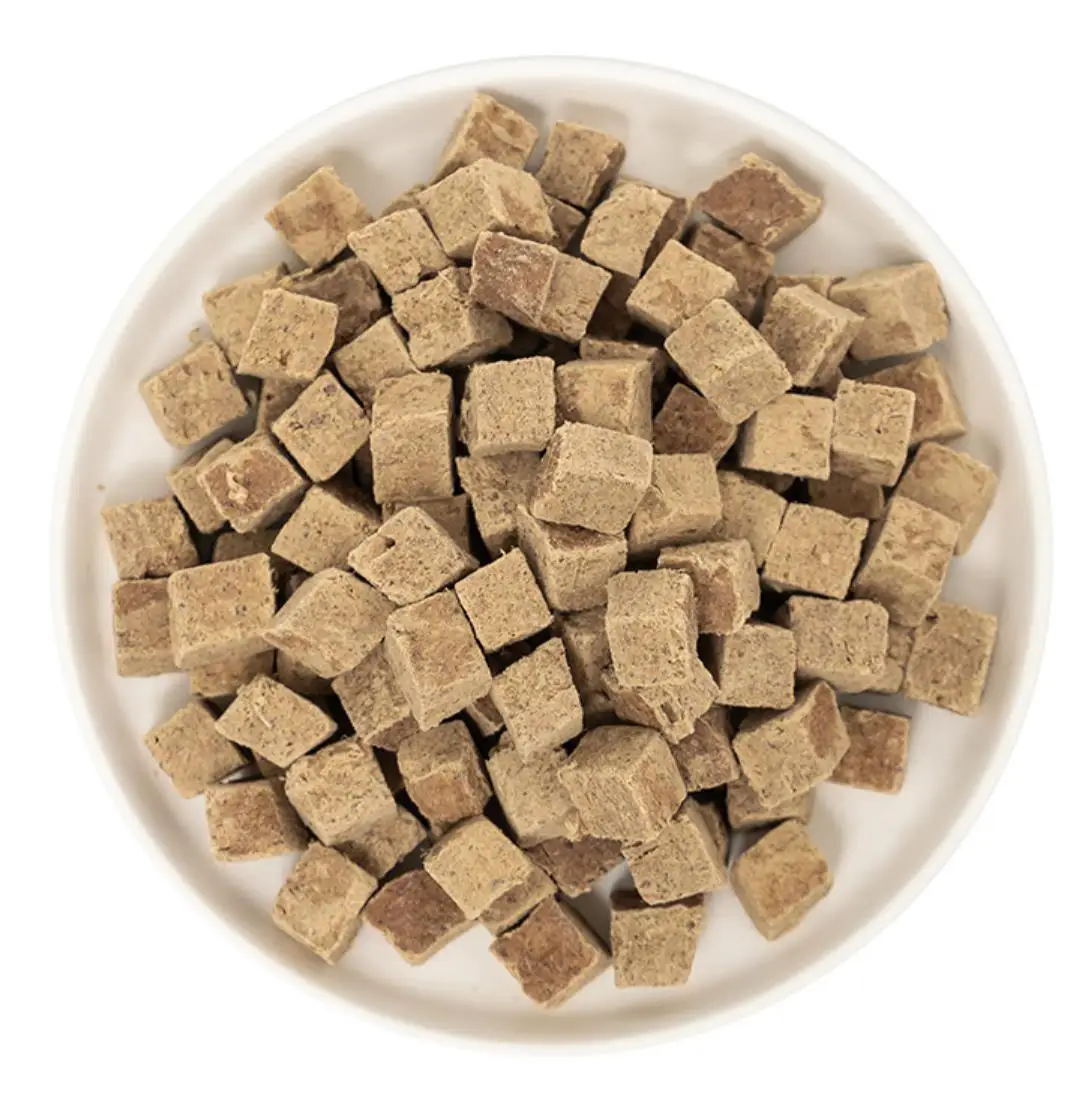 Freeze Dried small lamb cube Cat Food Zero additive Dry Pets and Cat&Dog Treats Dog Dental Chews