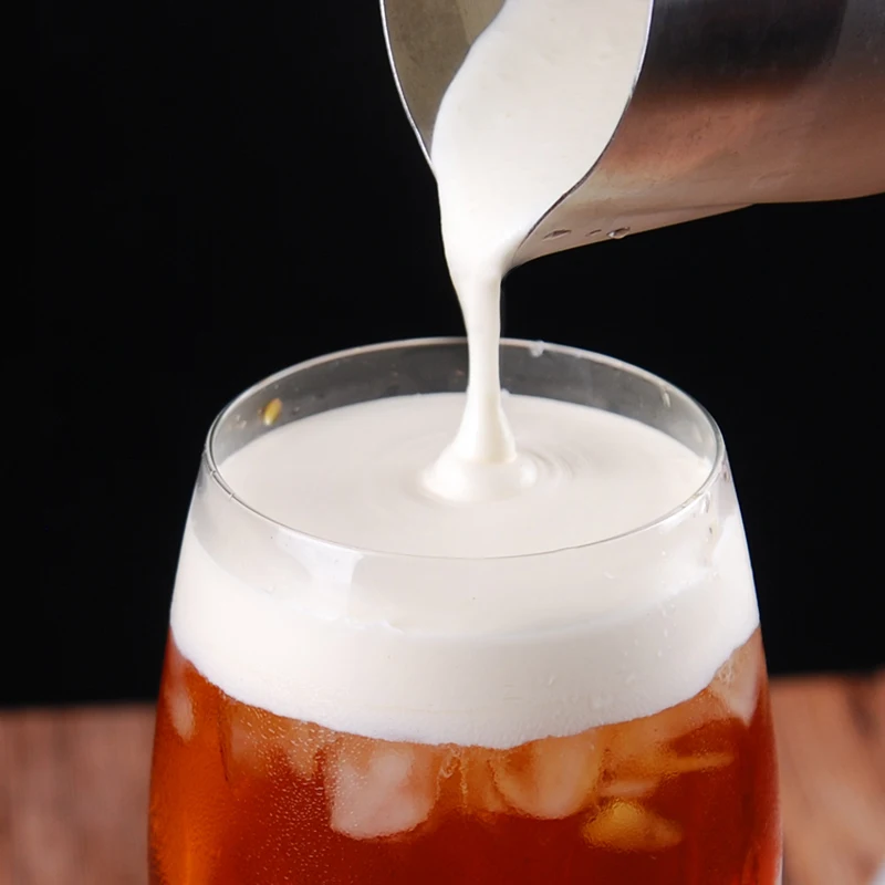 1 кг Пузырькового чая Топпинг с мгновенным оригинальным ароматом сухая пена для молока Натуральный сыр сухое покрытие чайная крышка порошок напитков