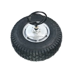 6 inch 12*5-6 lawn tire low speed high torque geared hub motor for electric wheelbarrow