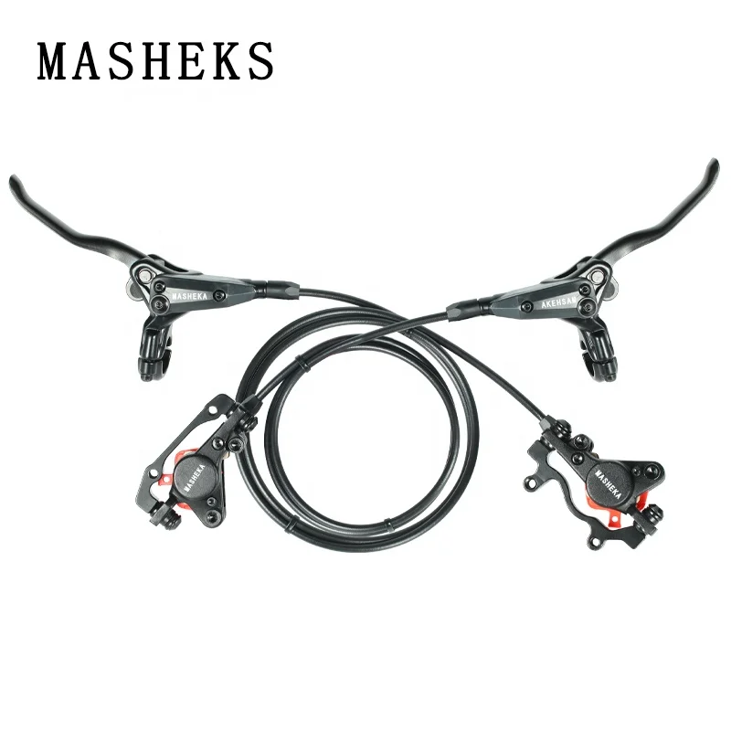 OEM customization 2 pistons bike oil brake MTB disc brake Hydraulic disc bicycle brake