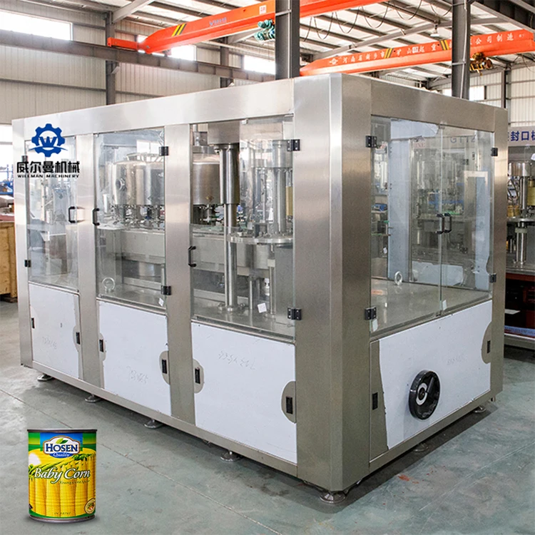 Wholesale Made Automatic Canned Pineapple Canned Lychee Can Series Filling Machine