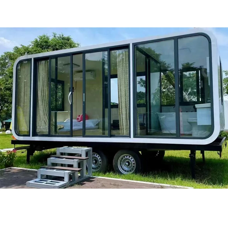 Wholesale Factory Supply Luxury Camping Caravan Trailers Camper Mini Camper Off Road Travel Trailer Made in China