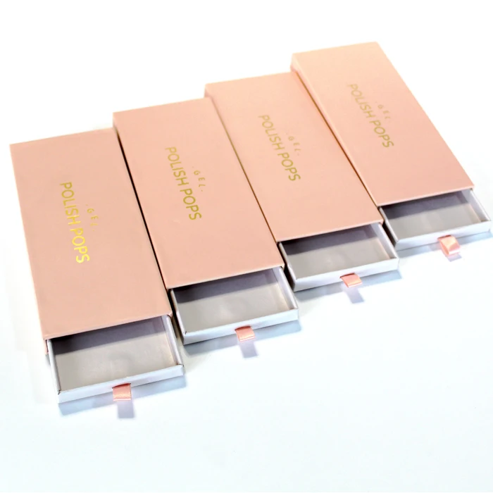 luxury custom lash eyelash cosmetic boxes press on nail product package custom logo packaging box