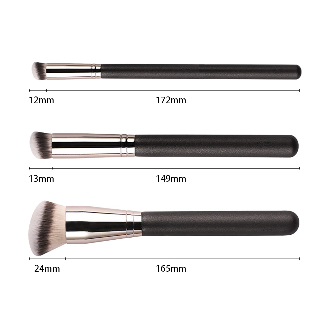 DailyQueen Factory Outlet Rose Flower Leather Makeup Brush For Wholesales high Quality Brush Makeup For Wholesales