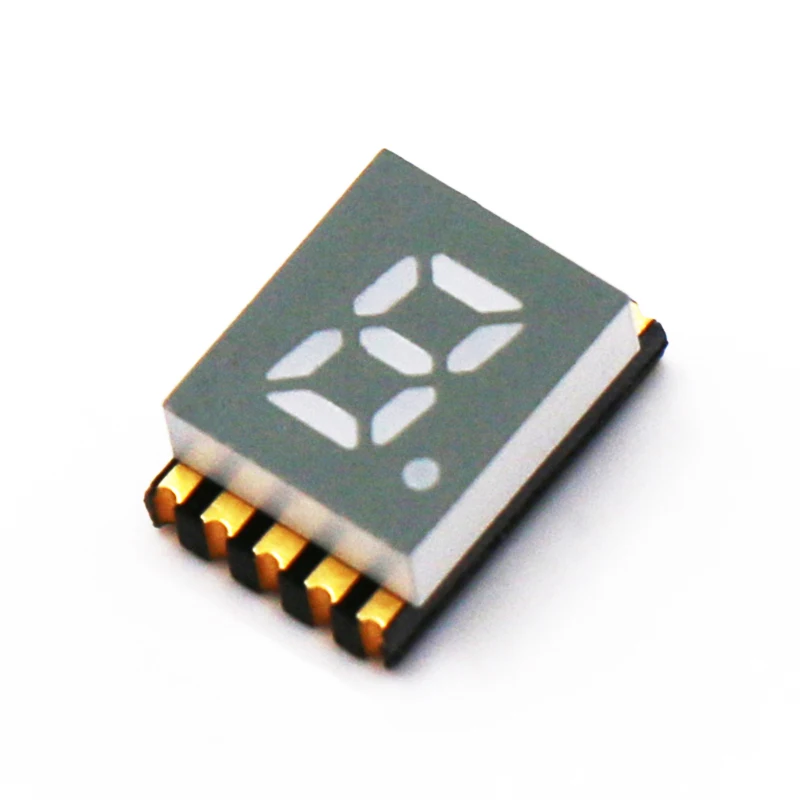 Smallest Size 7 Segment Mini 0.2 Inch Led Smd Display