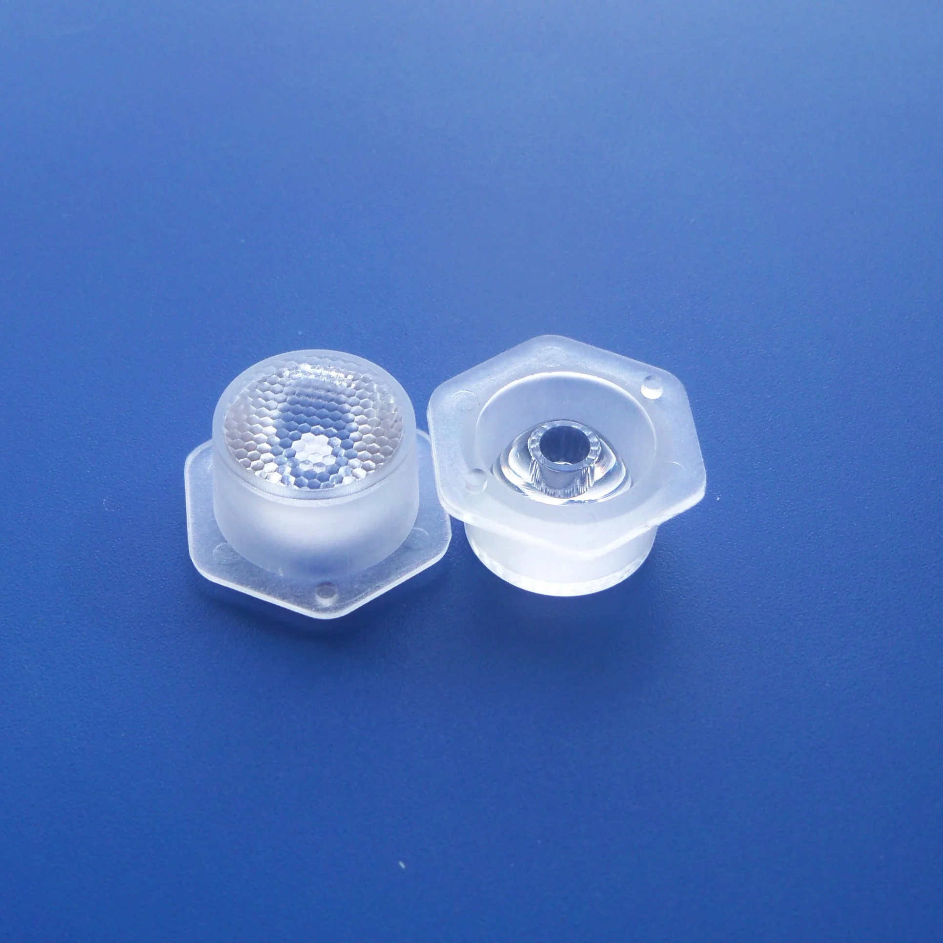 HOT 75degree 15mm waterproof led lens for  XPE OSLON Square 3535 3030 LEDs HX-C15HEX-75/75L