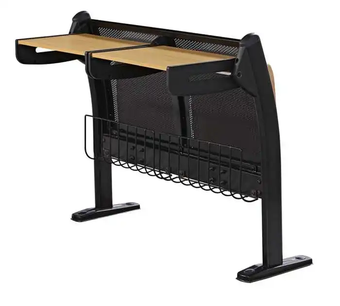 Factory wholesale cheap price lecture hall wooden seating folding retractable wooden university chair