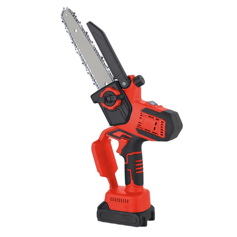 Customizable 8-inch Brushed Electric Cordless Chainsaw 2/4 Stroke Mini Battery Li-Ion Technology Industrial Grade Petrol Wood GS