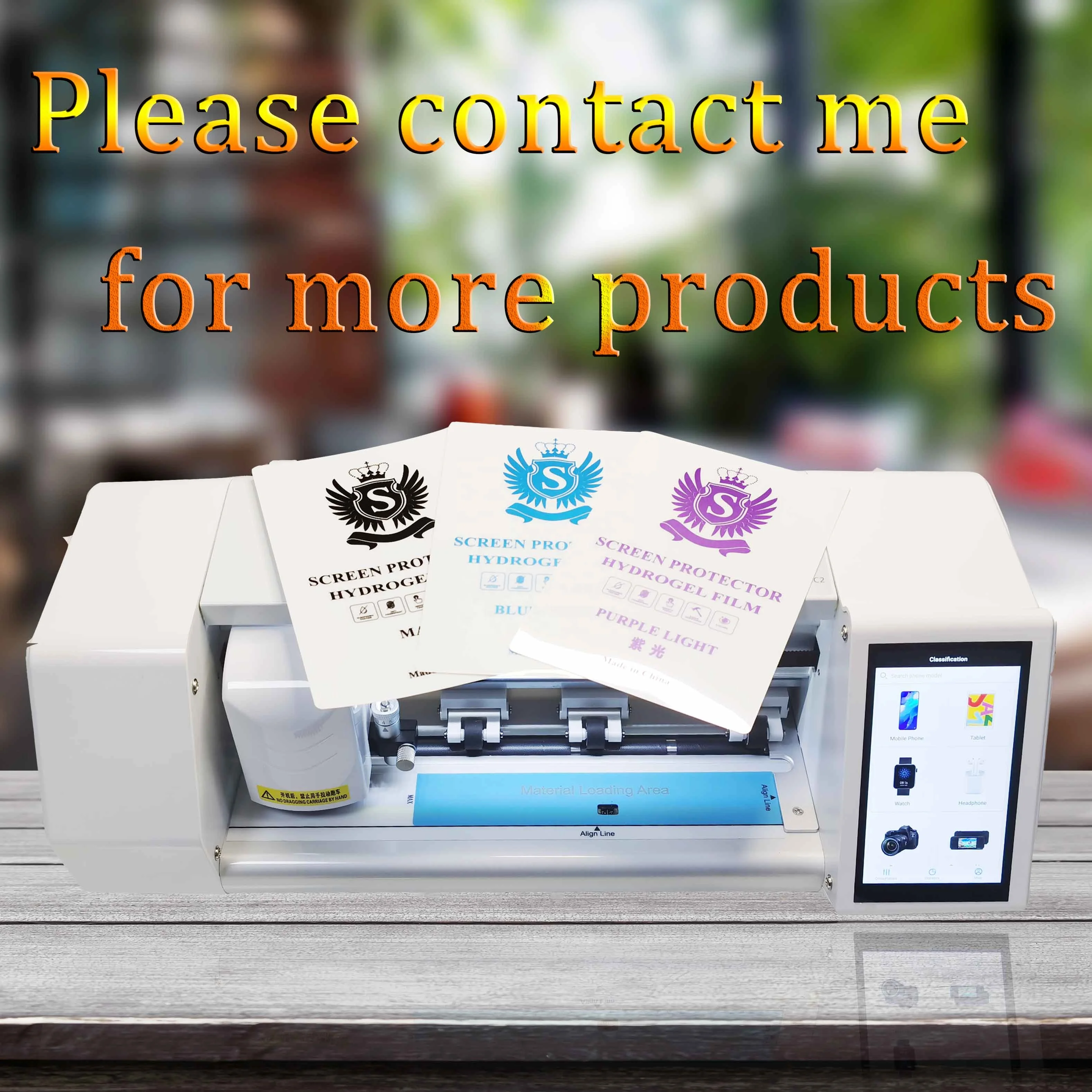 Mobile Phone TPU Hydrogel Screen Protector Film Die Intelligent Screen Protector   Cutting Cutter Hydrogel Machine