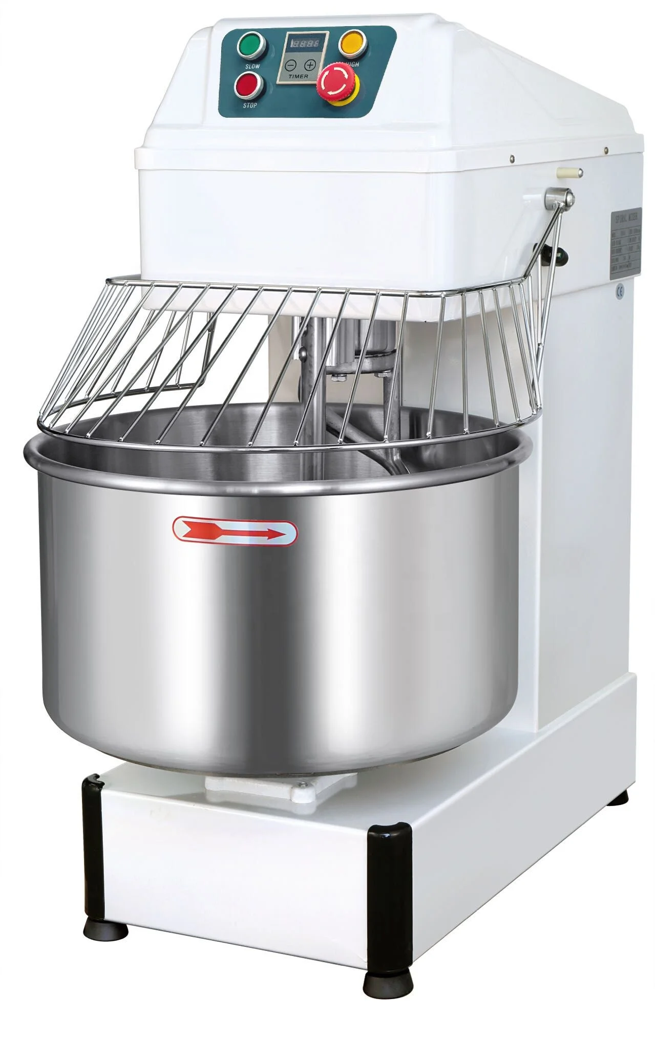 Professional Spiral Mixer Electric Dough Mixing Machine Heavy Duty Bakery Dough Processing Machine Commercial Food Mixer