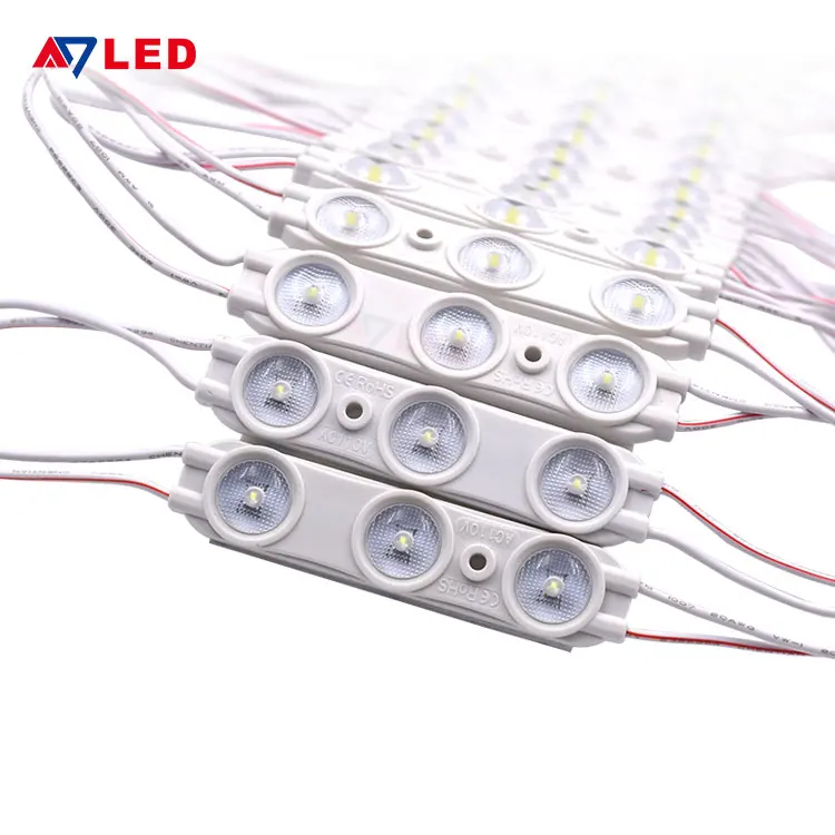 AC 110 В/AC 220 В Входной светодиодный модуль Впрыска лампы SMD 2835 3 LED 2 Вт IP65 водонепроницаемый знака
