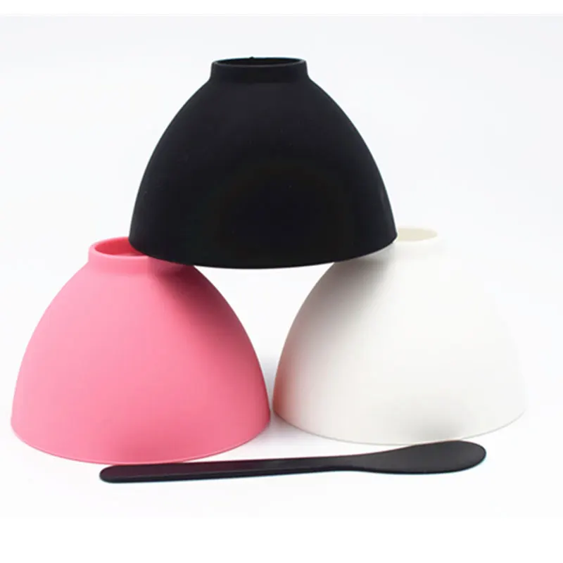 
2018 Cosmetic Beauty Makeup Silicone Facial Face Mask Mixing Bowl 
